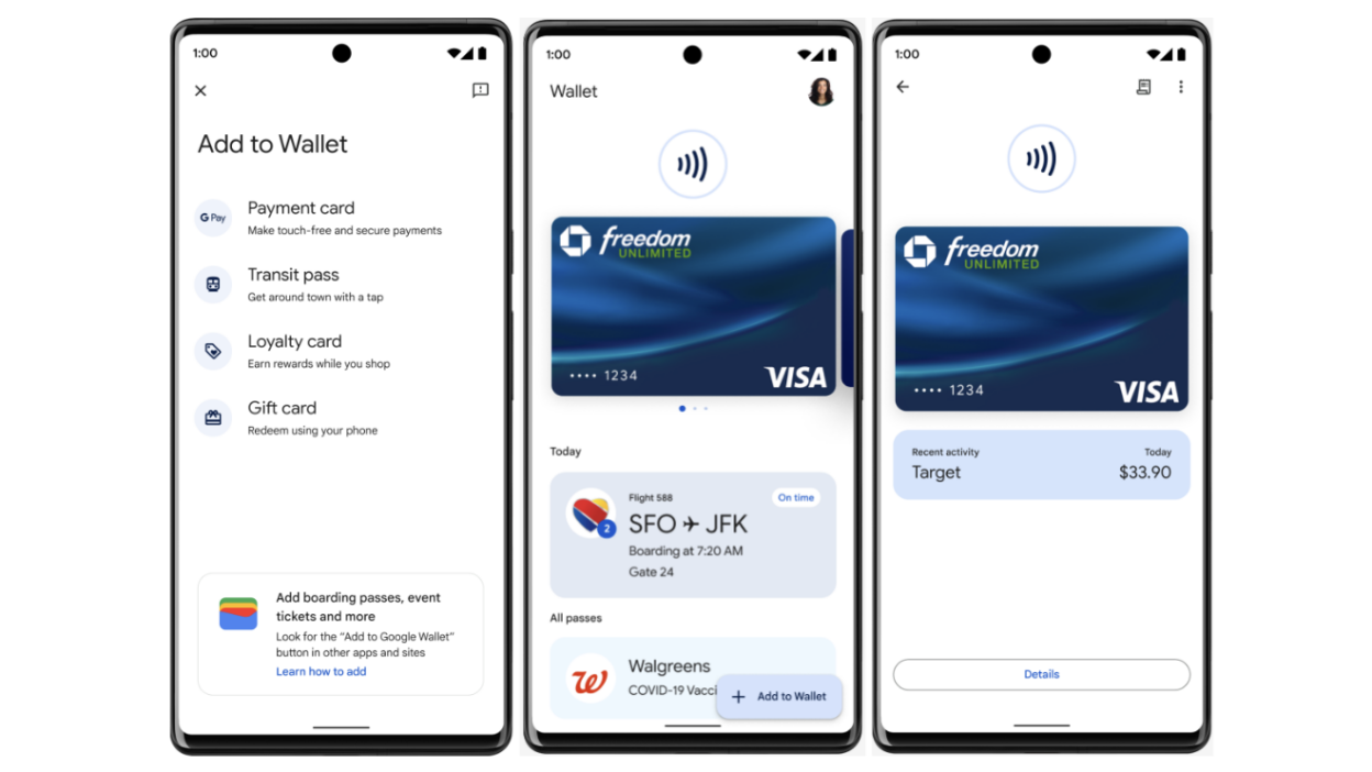 Ví điện tử google wallet 3